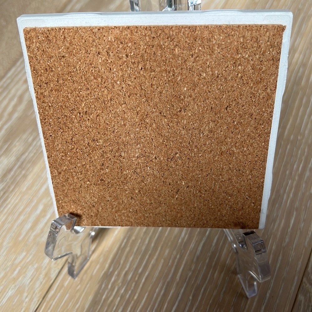 Custom Ceramic Coaster Set - Picture 3 of 3